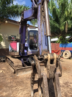 รถแบคโฮ KOMATSU PC - 75 UU. สนใจติดต่อ 081 - 6079515