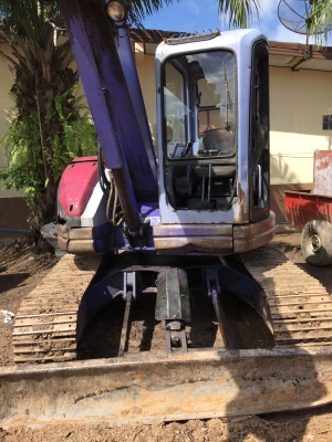 รถแบคโฮ KOMATSU PC - 75 UU. สนใจติดต่อ 081 - 6079515