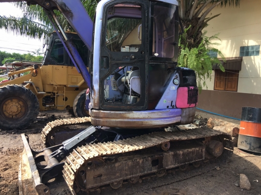 รถแบคโฮ KOMATSU PC - 75 UU. สนใจติดต่อ 081 - 6079515