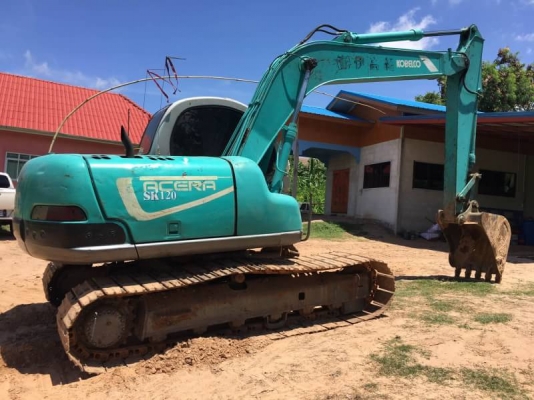 เก่าญี่ปุ่น 2 เดือน 1,195,000 บาท KOBELCO SK 120 MARK 5 ไฟฟ้าครบ เครื่องดี ปั้มแรง เอวแน่น ช่วงล่างสวย รถสวยพร้อมใช้ เล่มทะเบียน  รถอยู่ จ.ร้อยเอ็ด โทร 093-3376797 อ๊อฟ 101 ไอดีไลน์ ja5657