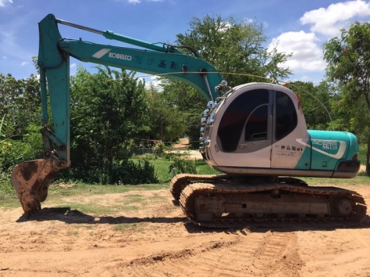 เก่าญี่ปุ่น 2 เดือน 1,195,000 บาท KOBELCO SK 120 MARK 5 ไฟฟ้าครบ เครื่องดี ปั้มแรง เอวแน่น ช่วงล่างสวย รถสวยพร้อมใช้ เล่มทะเบียน  รถอยู่ จ.ร้อยเอ็ด โทร 093-3376797 อ๊อฟ 101 ไอดีไลน์ ja5657