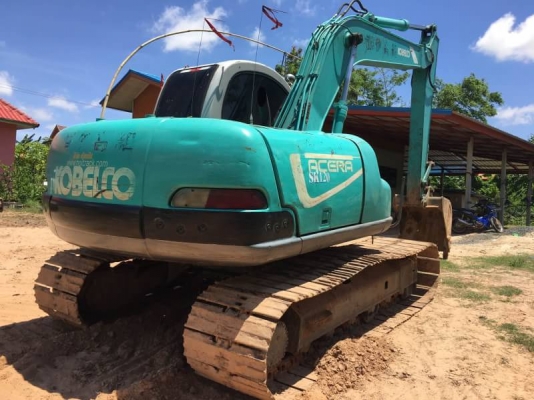 เก่าญี่ปุ่น 2 เดือน 1,195,000 บาท KOBELCO SK 120 MARK 5 ไฟฟ้าครบ เครื่องดี ปั้มแรง เอวแน่น ช่วงล่างสวย รถสวยพร้อมใช้ เล่มทะเบียน  รถอยู่ จ.ร้อยเอ็ด โทร 093-3376797 อ๊อฟ 101 ไอดีไลน์ ja5657