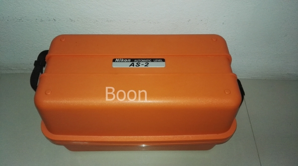 ขายกล้องระดับ NIKON AS-2 34x สภาพเหมือนใหม่ อุปกรณ์ตามรูป ขาใหม่1อัน ไม้สต๊าฟ 5เมตรใหม่ 1อัน