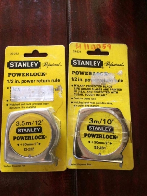 ขายตลับเมตร3.5เมตร Stanley made in USA.ใหม่เก่าเก็บ