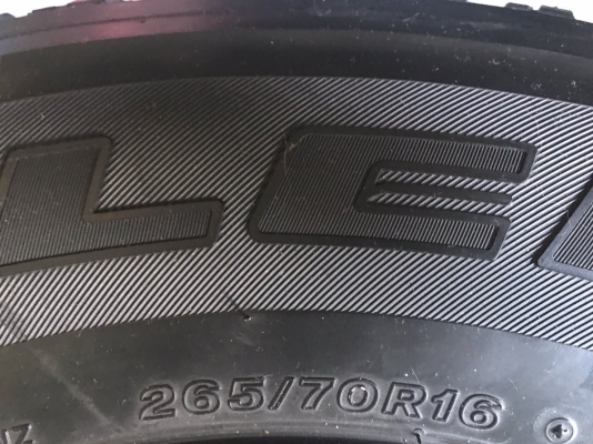 ยาง 265-70-16 Bridgestone Dueler