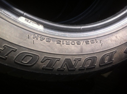 ยางdunlop 185 60 ขอบ 15 ปี13 ยางdunlop 185 60 ขอบ 15 ปี13