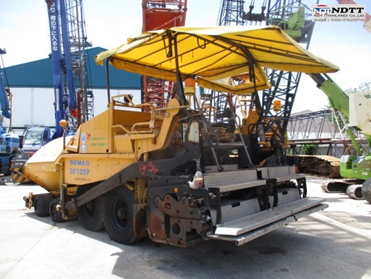 โล๊ะๆ ถูกๆ ขายรถปูยาง DEMAG DF-135P #32135 ปูได้ 6m พร้อมตัวต่อ 8.5m นำเข้าจากญี่ปุ่น 092-929-9942 ธีรเทพ