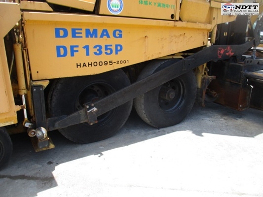 โล๊ะๆ ถูกๆ ขายรถปูยาง DEMAG DF-135P #32135 ปูได้ 6m พร้อมตัวต่อ 8.5m นำเข้าจากญี่ปุ่น 092-929-9942 ธีรเทพ