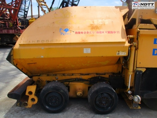 โล๊ะๆ ถูกๆ ขายรถปูยาง DEMAG DF-135P #32135 ปูได้ 6m พร้อมตัวต่อ 8.5m นำเข้าจากญี่ปุ่น 092-929-9942 ธีรเทพ