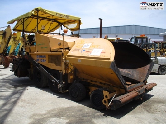 โล๊ะๆ ถูกๆ ขายรถปูยาง DEMAG DF-135P #32135 ปูได้ 6m พร้อมตัวต่อ 8.5m นำเข้าจากญี่ปุ่น 092-929-9942 ธีรเทพ