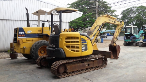 รถขุด Komatsu PC40MR-2 เก่าญี่ปุ่น