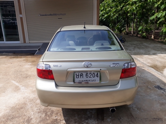ขาย vios เกียรออโต้ แอร์หนาว พร้อมใช้งาน เอกสารพร้อมโอน  ตัดสด120000บ.-  โทร0984699609 Line: niintouch รถอยูสมุทรสงคราม