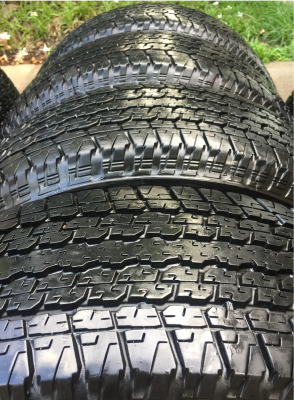 ยาง Bridgestone 245 70 16 สิ้นปี16 มี4ชุด ดอกเต็ม ไม่มีปะ เนื้อนิ่มๆ ใช้ยาว ราคาไม่แพง