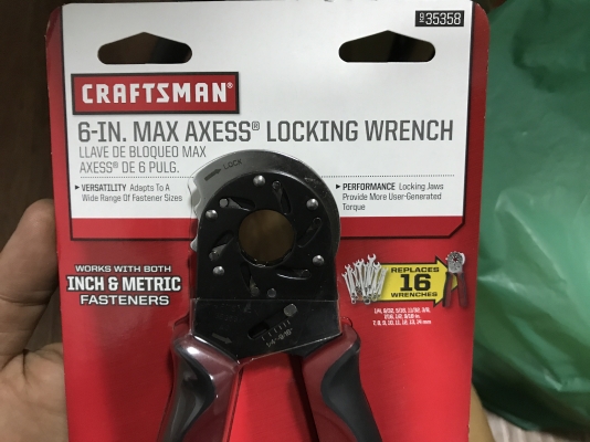 ขายคีมอเนกประสงค์ Crartsman tool ใช้แทนประแจได้ 16ขนาด ของใหม่ มีหลายอันครับ ขายคีมอเนกประสงค์ Crartsman tool ใช้แทนประแจได้ 16ขนาด ของใหม่ มีหลายอันครับ