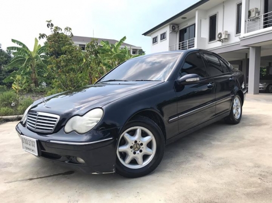ขาย benz C200 Kom สีMIDNICE BlUE ปี2006 เดิมๆ ภายในสวย พร้อมใช้