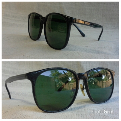 แว่นตาผู้ดีอังกฤษทศวรรษที่ &#039;90s  Vintage CAMBRIDGE UNIV.  handmade in England  บิ๊กไซซ์!