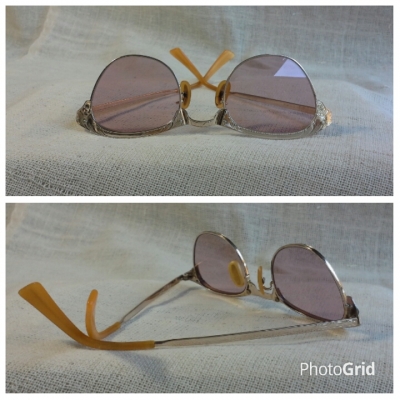 แว่นตาอเมริกันโกลด์ฟิลด์ ยุค &#039;50s &#039;งานทองแกะลายด้วยมือ&#039;  Vintage MC handcrafted in USA  12K