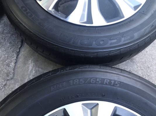 แม็ก New Honda Feed พร้อมยาง Bridgestone 185-65-15