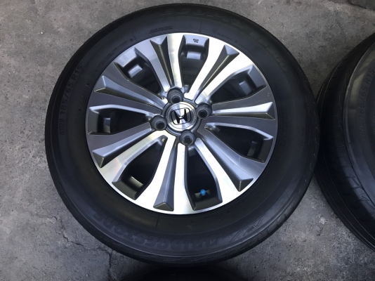 แม็ก New Honda Feed พร้อมยาง Bridgestone 185-65-15 แม็ก New Honda Feed พร้อมยาง Bridgestone 185-65-15