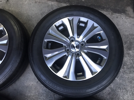 แม็ก New Honda Feed พร้อมยาง Bridgestone 185-65-15
