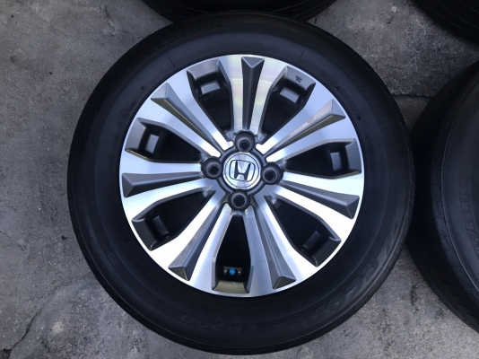 แม็ก New Honda Feed พร้อมยาง Bridgestone 185-65-15 แม็ก New Honda Feed พร้อมยาง Bridgestone 185-65-15