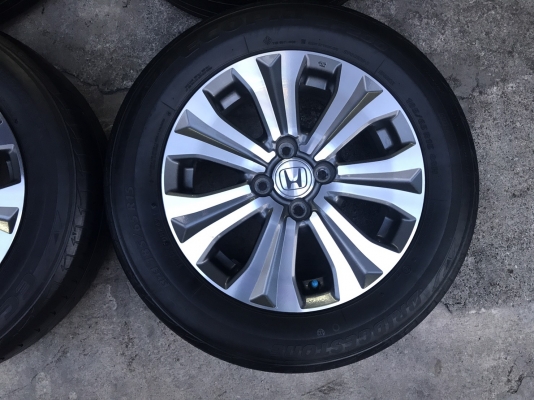 แม็ก New Honda Feed พร้อมยาง Bridgestone 185-65-15 แม็ก New Honda Feed พร้อมยาง Bridgestone 185-65-15