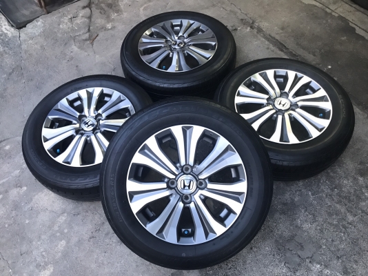 แม็ก New Honda Feed พร้อมยาง Bridgestone 185-65-15