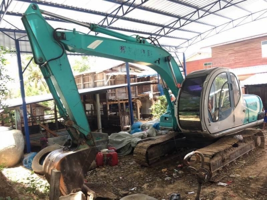 เก่าญี่ปุ่น 1 ปี 850,000 บาท KOBELCO SK 120 MARK 5 ไฟฟ้าครบ เครื่องดี ปั้มแรง เอวแน่น ช่วงล่างสวย รถสวยพร้อมใช้ เล่มทะเบียน  รถอยู่ จ.ร้อยเอ็ด โทร&amp;ไอดีไลน์ 0610710295