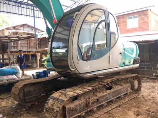 เก่าญี่ปุ่น 1 ปี 850,000 บาท KOBELCO SK 120 MARK 5 ไฟฟ้าครบ เครื่องดี ปั้มแรง เอวแน่น ช่วงล่างสวย รถสวยพร้อมใช้ เล่มทะเบียน  รถอยู่ จ.ร้อยเอ็ด โทร&amp;ไอดีไลน์ 0610710295