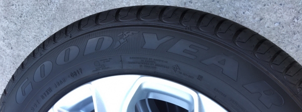 ยางป้ายแดง Good Year 205-60-16 ปี17 ยางป้ายแดง Good Year 205-60-16 ปี17