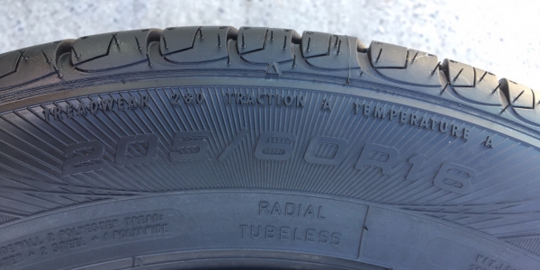 ยางป้ายแดง Good Year 205-60-16 ปี17 ยางป้ายแดง Good Year 205-60-16 ปี17