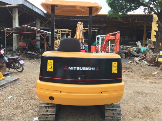 ขายรถขุด MITSUBISHI MM30 ปั้มนิ้ว,คอลโทนน้ำมัน,ระบบไว นอกแท้ เอกสารอินวอย