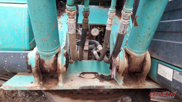 รถแบคโฮเบอร์ 1 KOBELCO SK200-8 Yn11 Super ใช้งาน 19,923 ชั่วโมง สภาพดีพร้อมใช้งาน