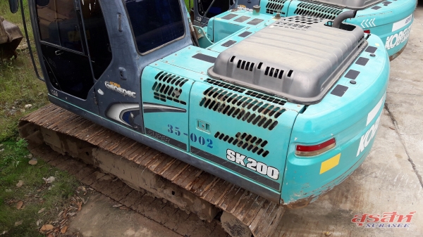 รถแบคโฮเบอร์ 1 KOBELCO SK200-8 Yn11 Super ใช้งาน 19,923 ชั่วโมง สภาพดีพร้อมใช้งาน