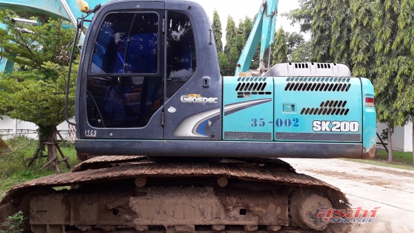 รถแบคโฮเบอร์ 2 KOBELCO SK200-8 Yn12 Super ใช้งาน 14,813 ชั่วโมง