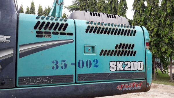 รถแบคโฮเบอร์ 2 KOBELCO SK200-8 Yn12 Super ใช้งาน 14,813 ชั่วโมง