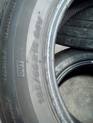 185/60R15  BRIDGESTONE ECOPIA EP-200 สวยๆ 3 เส้น  tel. 081-427-3941