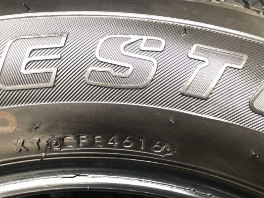 ยางถอดป้ายแดง 265-60-18 BRIDGESTONE ปลาย16