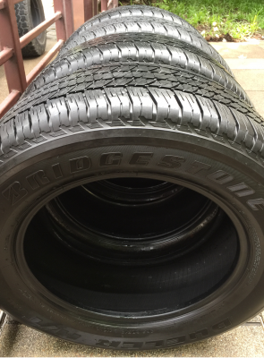ยาง Bridgestone 265 60 18 ปี16 ดอกเต็ม เนื้อนิ่มๆ ใช้ยาว ราคาไม่แพง