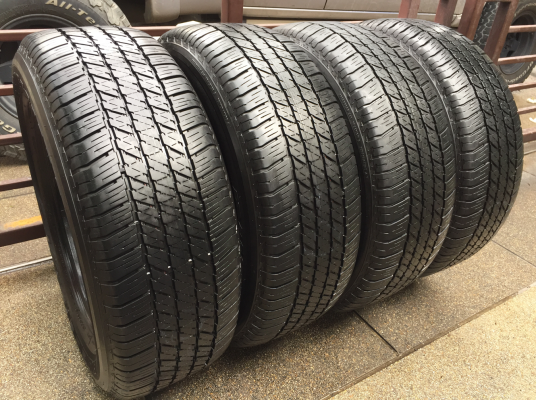 ยาง Bridgestone 265 60 18 ปี16 ดอกเต็ม เนื้อนิ่มๆ ใช้ยาว ราคาไม่แพง ยาง Bridgestone 265 60 18 ปี16 ดอกเต็ม เนื้อนิ่มๆ ใช้ยาว ราคาไม่แพง