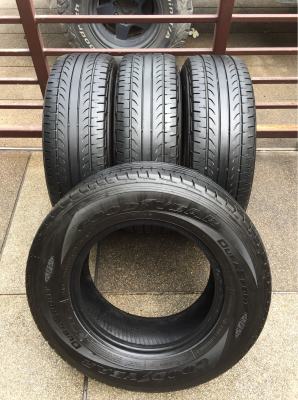 ยาง Goodyear 215 70 15 ปี16 ดอกเต็ม ไม่มีปะ ใช้ยาว ราคาไม่แพง