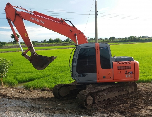 ฮิตาชิ zx120 ใช้น้อย9พันกว่า ชม.สวยๆพร้อมใช้เอกสารครบ