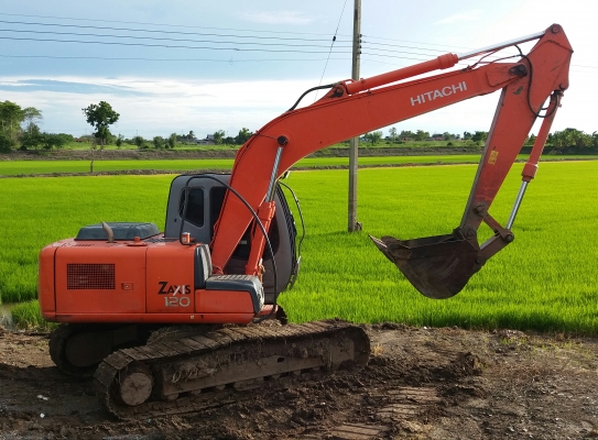 ฮิตาชิ zx120 ใช้น้อย9พันกว่า ชม.สวยๆพร้อมใช้เอกสารครบ