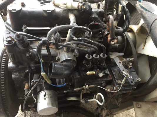 ขายเครื่องมิตซูL3A 15แรงเก่าญี่ปุ่น