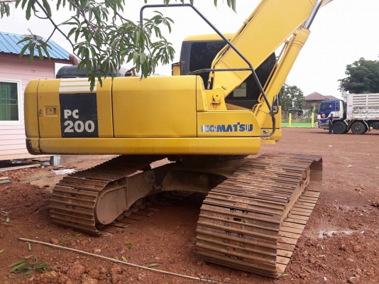 Komatsu PC200-7 ปี 2005 ไมล์ชั่วโมง 8,xxx ไฟฟ้าครบ เล่มทะเบียน พร้อมจัดไฟแนนซ์