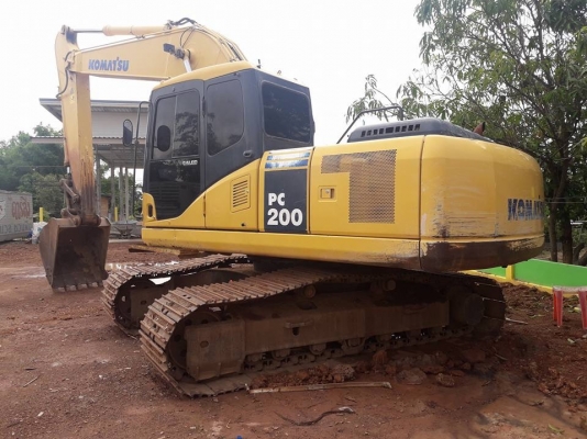Komatsu PC200-7 ปี 2005 ไมล์ชั่วโมง 8,xxx ไฟฟ้าครบ เล่มทะเบียน พร้อมจัดไฟแนนซ์