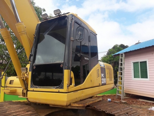Komatsu PC200-7 ปี 2005 ไมล์ชั่วโมง 8,xxx ไฟฟ้าครบ เล่มทะเบียน พร้อมจัดไฟแนนซ์
