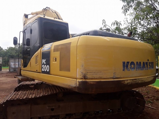 Komatsu PC200-7 ปี 2005 ไมล์ชั่วโมง 8,xxx ไฟฟ้าครบ เล่มทะเบียน พร้อมจัดไฟแนนซ์