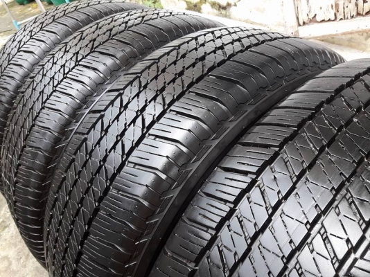 ยางBRIDGESTONE 265 60R18 ปี2016 สภาพสวยมากๆไร้ที่ติ ดอกเต็มๆ90\% สียังติดอยู่ทุกเส้น ไม่มีปะคุ้มสุดๆใช้อีกยาวๆไม่แพง ยางBRIDGESTONE 265 60R18 ปี2016 สภาพสวยมากๆไร้ที่ติ ดอกเต็มๆ90\% สียังติดอยู่ทุกเส้น ไม่มีปะคุ้มสุดๆใช้อีกยาวๆไม่แพง