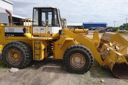 ขายรถตักล้อยาง TCM 870 (สภาพดี)